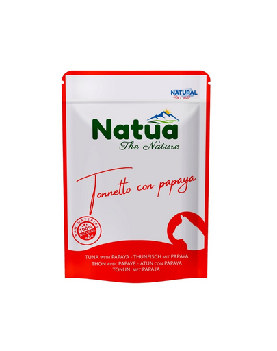 NATUA Natural Tonhal papayával zselében macskáknak 70 g