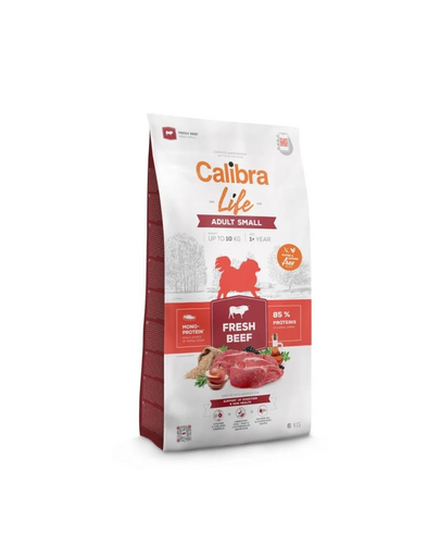 CALIBRA Dog Life Adult Small Fresh Beef 6 kg marhahússal kis testű kutyáknak