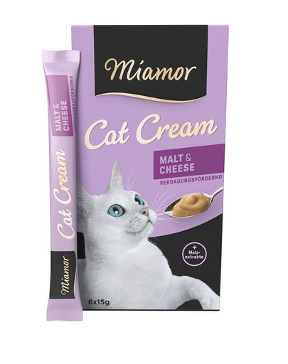 Cat Cream pasta słodowa z serem 6 x 15 ml