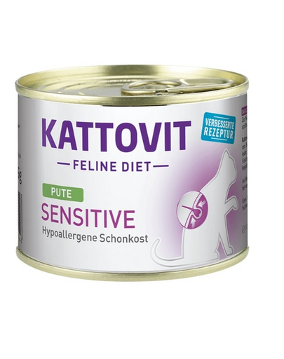 Feline Diet Sensitive Indyk 185 g