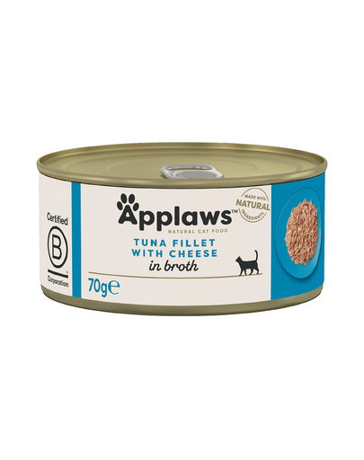 APPLAWS Cat Adult Tuna with Cheese in Broth tuńczyk z serem w bulionie 70 g