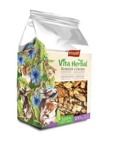 Vita Herbal Korzeń cykorii dla gryzoni i królika 100 g