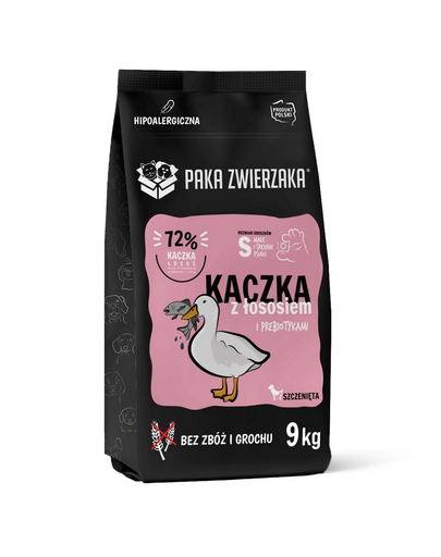 PAKA ZWIERZAKA Seventh Heaven Karma sucha Kaczka z łososiem dla szczeniąt S 9 kg