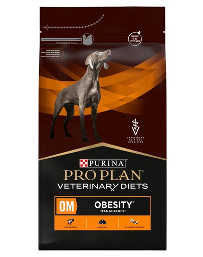 PURINA PRO PLAN Veterinary Diets Canine OM Obesity Management 3 kg kutyák számára a túlsúly csökkentésére
