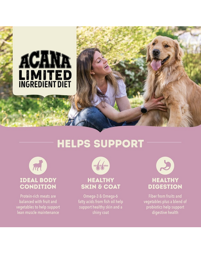 ACANA Grass-Fed Lamb Sucha karma dla psa 6 kg