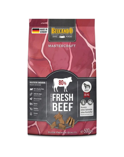 BELCANDO Mastercraft Fresh beef Świeża wołowina 500 g