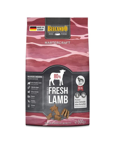 BELCANDO Mastercraft Fresh lamb Świeża jagnięcina 500 g