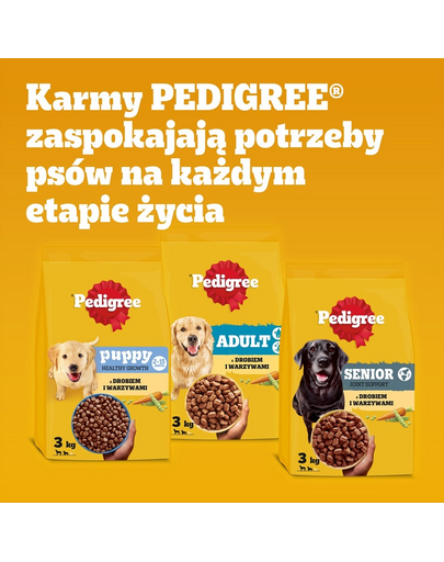 PEDIGREE Professional Nutrition Adult Maxi z Drobiem i Warzywami 12 kg dla psów ras dużych