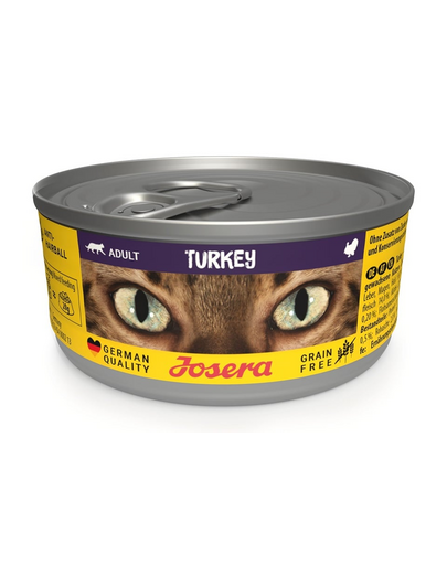 JOSERA Adult Turkey 85g nedves macskaeledel pulykával