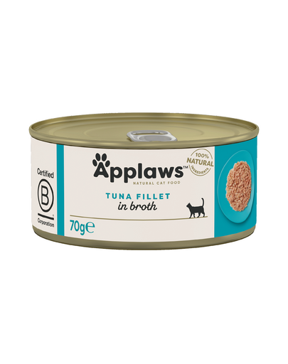 APPLAWS Cat Adult in Broth puszka w bulionie 70 g dla dorosłych kotów