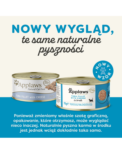 APPLAWS Cat Adult in Broth puszka w bulionie 70 g dla dorosłych kotów