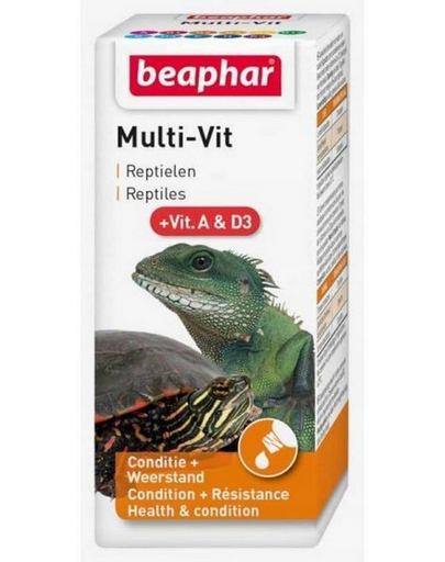 BEAPHAR Multi-Vit Turtle Vitamin készítmény hüllők számára 20 ml