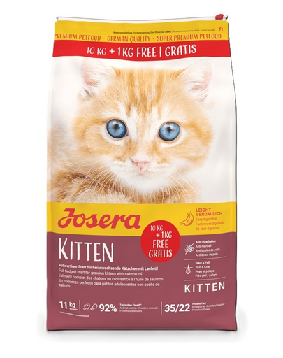 Kitten sucha karma dla kociąt i kotek ciężarnych lub karmiących 10 kg + 1kg gratis