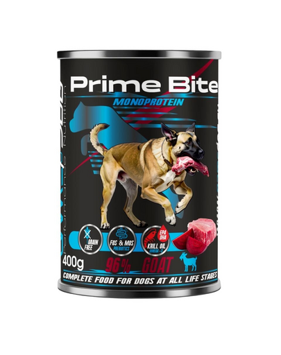 GAME DOG Prime Bite Marhahús sárgarépával 400g nedves táplálék kutyák számára minden korosztály számára