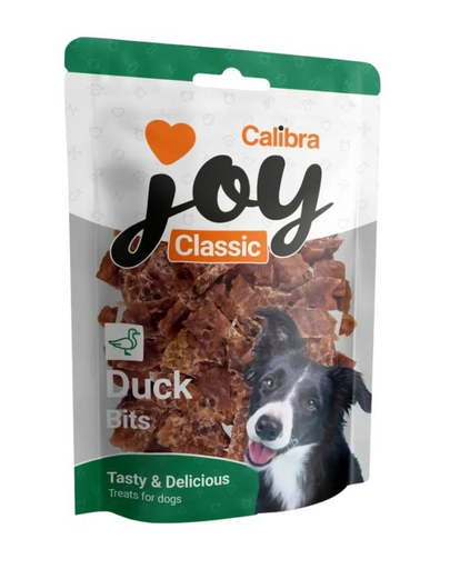CALIBRA Joy Dog Classic Duck Bits 250 g félig nedves kacsás jutalomfalatok