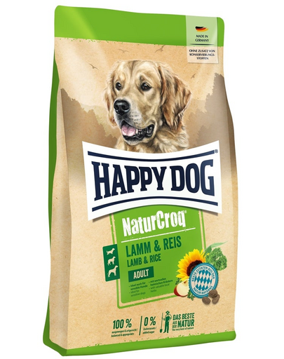 HAPPY DOG NaturCroq Lamm & Reis 11 kg bárány és rizs, száraz kutyatáp