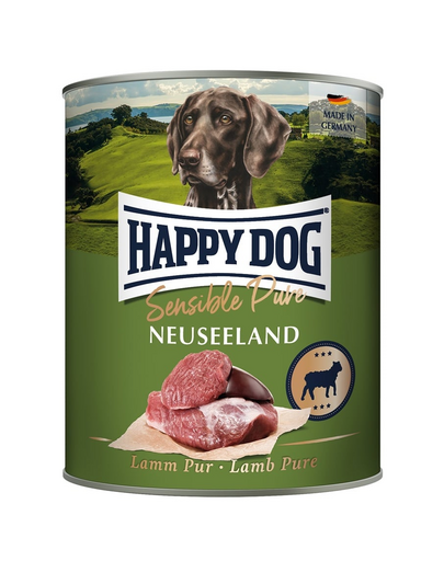 HAPPY DOG Sensible Pure Új-Zéland Bárány 800g nedves kutyatáp