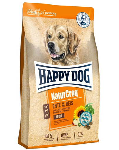 HAPPY DOG NaturCroq Kacsa & Rizs 11 kg kacsa és rizs, száraz kutyatáp