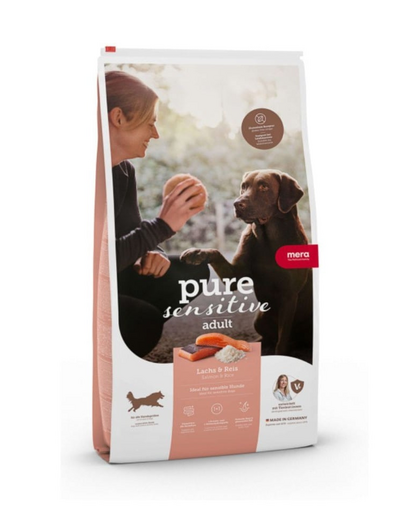 Dog Pure Sensitive Adult Salmon Rice 4 kg łosoś i ryż, sucha karma dla wrażliwych psów