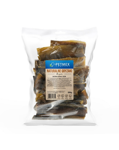 Skóra Dzika 15cm 500g naturalny gryzak dla psów
