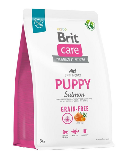 Care Grain-free Puppy karma sucha z łososiem 3 kg