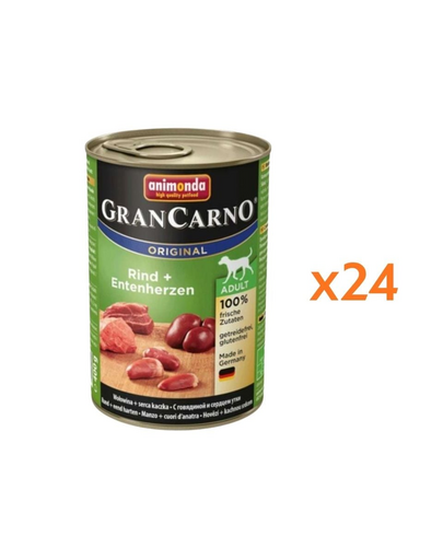 Grancarno puszka 0.4 kg indyk / kaczka