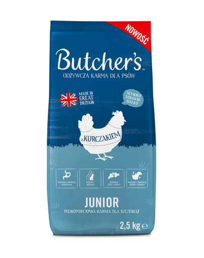 Butcher's Original Junior, kurczak 2,5kg