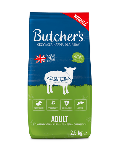 Butcher's Original, jagnięcina 2,5kg