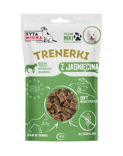 Trenerki z jagnięciną 15 g