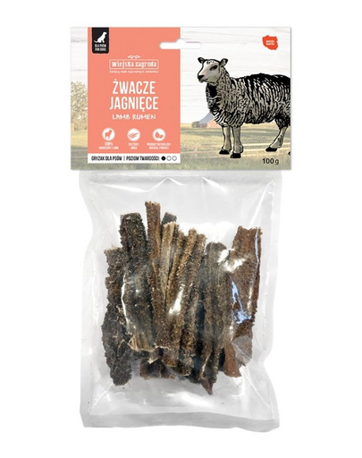 WIEJSKA ZAGRODA Bárány gyomor rágcsálók kutyáknak 100g