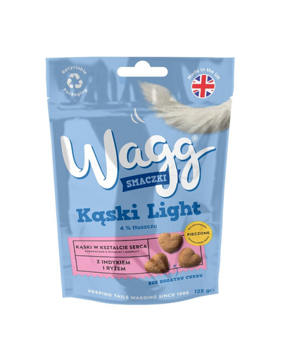 WAGG Light falatkák 125 g kutyakekszek