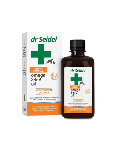 DR SEIDEL Omega 3-6-9 Olaj kutyáknak és macskáknak 250ml