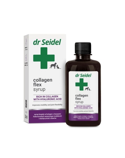 DR SEIDEL Collagen Flex 250ml ízületi szirup kutyáknak és macskáknak kollagénnel