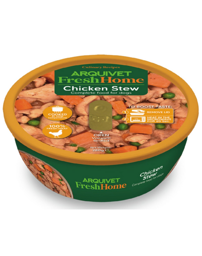 ARQUIVET Fresh Home csirke gulyás 280 g monobeli nedves kutyatáp