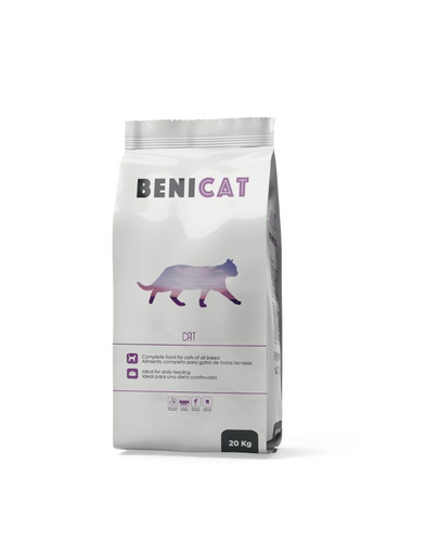BENI CAT Tuna 20 kg száraz táp válogatós macskák számára