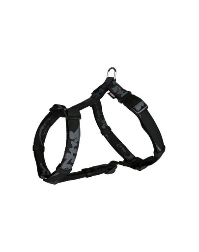 TRIXIE Hám "Modern art king of dogs harness elegance" S - M 40-65 cm - 15 mm fekete