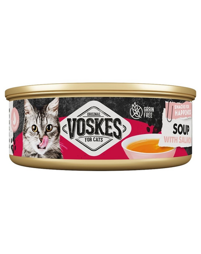 VOSKES Soup with Salmon 50 g lazacos leves macskáknak