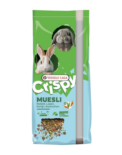 VERSELE-LAGA Crispy Muesli Rabbit 20 kg tápanyag a törpe nyulak számára
