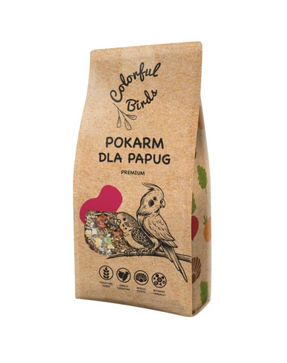 KUCHNIA SZEFA Colorful Birds Papagájoknak való táplálék 10 kg