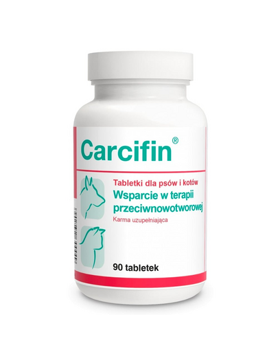 DOLFOS Carcifin 90 tabl. wsparcie w terapii przeciwnowotworowej tabletki dla psa i kota