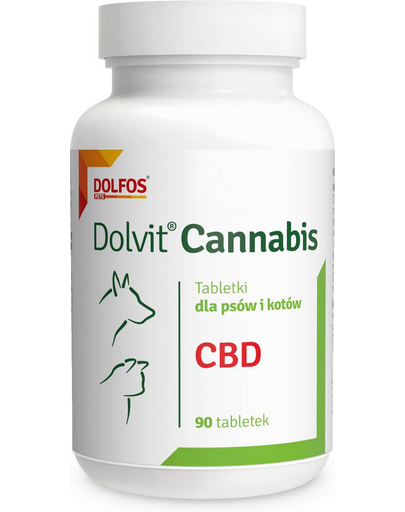 DOLFOS Dolvit Cannabis CBD tartalmú készítmény kutyáknak és macskáknak