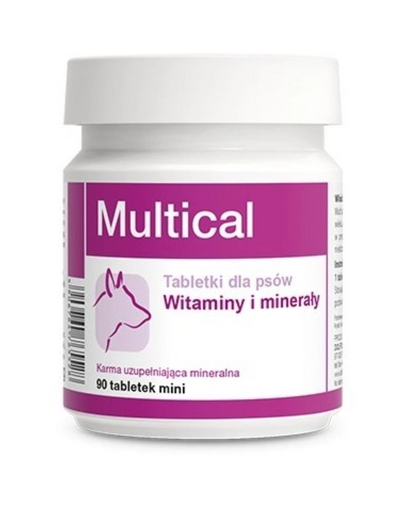 DOLFOS Dolvit Multical Plus mini 90 tabl. Vitaminok és ásványi anyagok kutyáknak