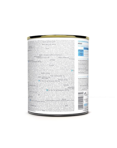 RAW PALEO Monoprotein Light Cod Adult 800g dorsz, karma morka dla psów