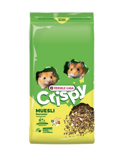VERSELE-LAGA Crispy Muesli Hamster 9 kg pokarm dla chomików