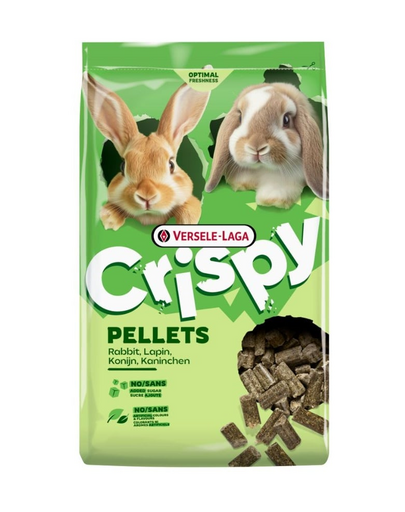 VERSELE-LAGA Crispy Pellets Rabbit 2 kg nyúlkaja pellet formájában
