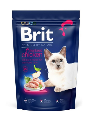 Cat Premium by Nature Sterilised chicken 800 g