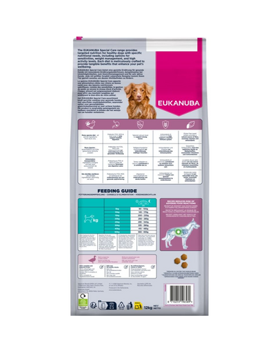 EUKANUBA Special Care Adult Mono-Protein Duck 12 kg sucha karma dla dorosłych psów, bogata w świeżo mrożoną kaczkę