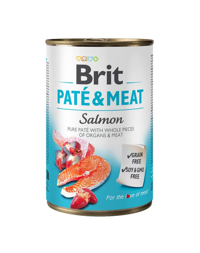 Pate&Meat salmon 400 g pasztet z łososiem dla psa