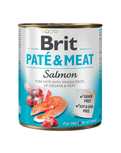 Pate&Meat salmon 800 g pasztet z łososiem dla psa