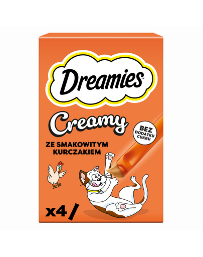 Przysmak dla kota z pysznym kurczakiem 4x10g